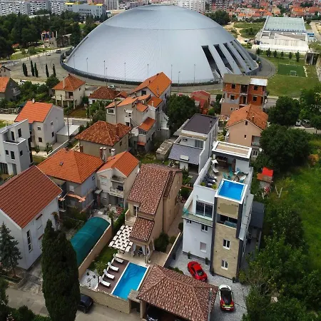 Unique Xxl With Pool And Roof Terrace Задар